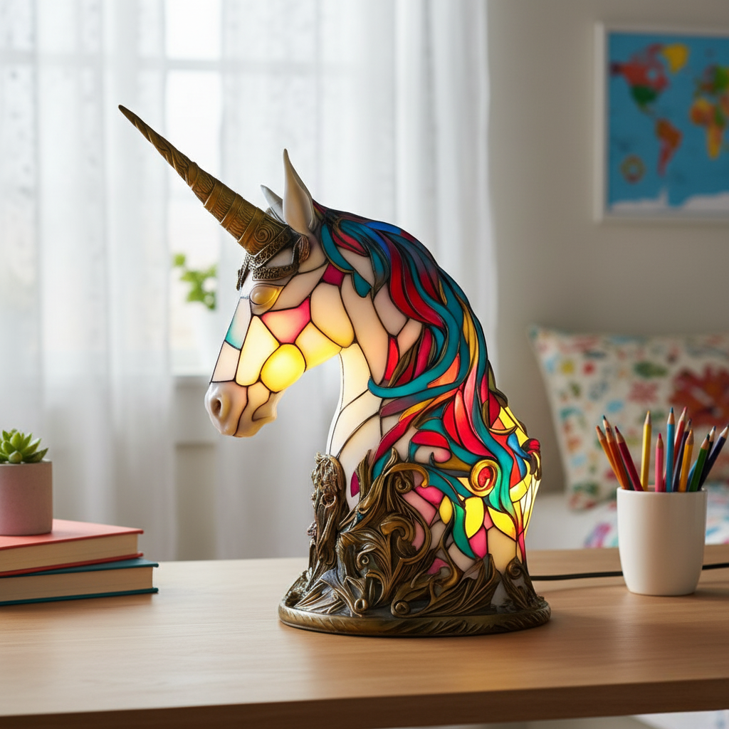 Unicorno Incantevole Luna
