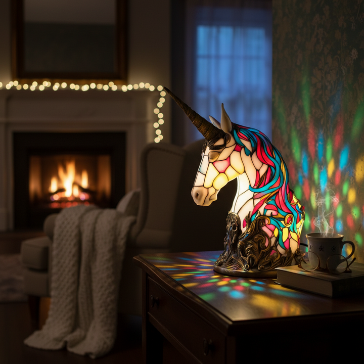Unicorno Incantevole Luna
